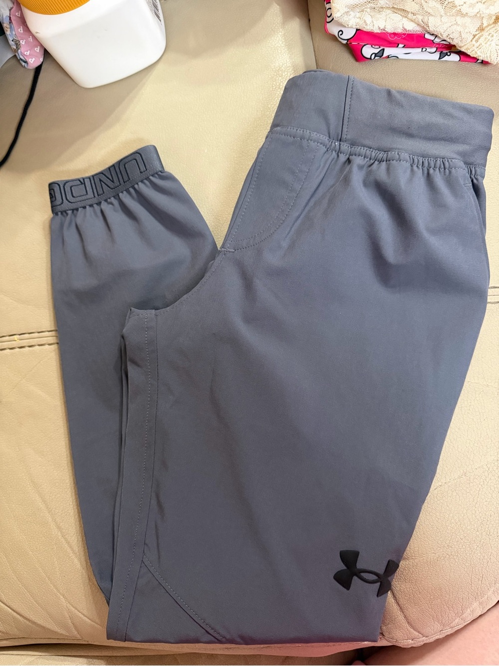 Under Armour Slate Gray Performance Joggers